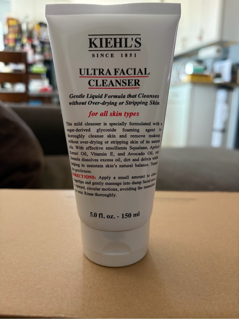 Kiehl’s Ultra Facial Cleanser 5 oz + Sample Creme de Corps Body Oil Bundle NEW - Picture 5 of 6